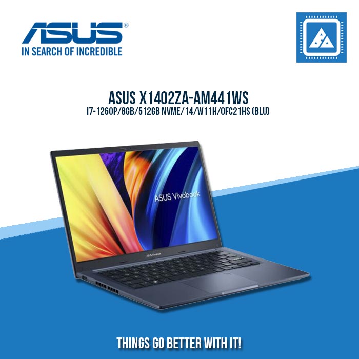 ASUS X1402ZA-AM441WS I7-1260P | Best for Students Laptop ASUS X1402ZA-AM441WS I7-1260P | Best for Students Laptop